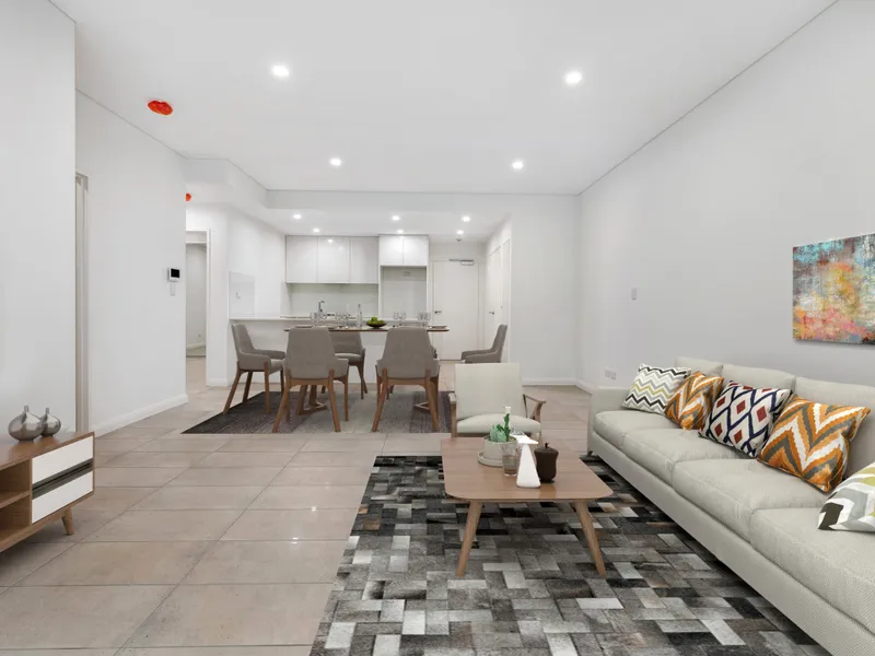 Be the first to move into this luxurious two bedroom apartment in ideal location