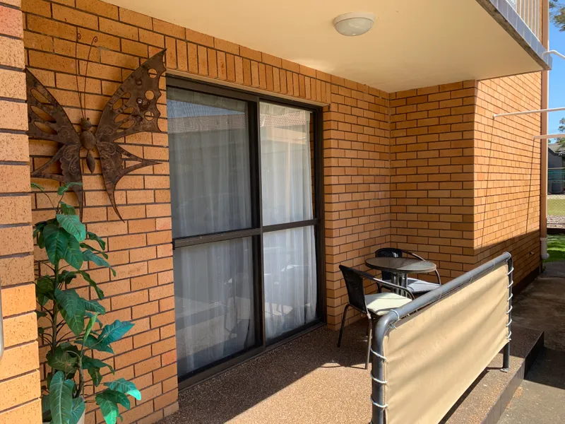 Ground floor unit close to shops