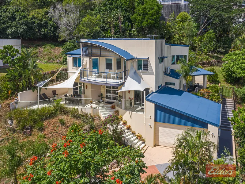 Hilltop haven with spectacular views