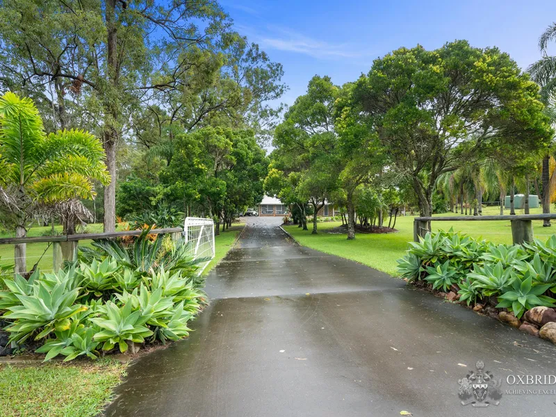 Gorgeous Family Home On 5379m2 with Town Water, the perfect family home.