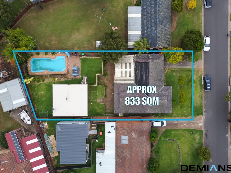 Two Birds - One Stone. Land is 833, and with a rental return of 885 - this is one you want to own.