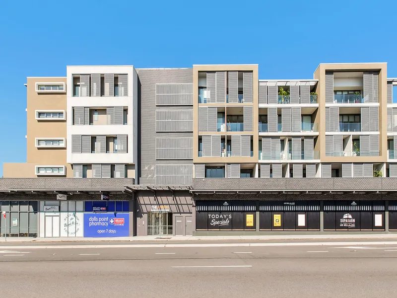 Stylish two bedroom split level apartment