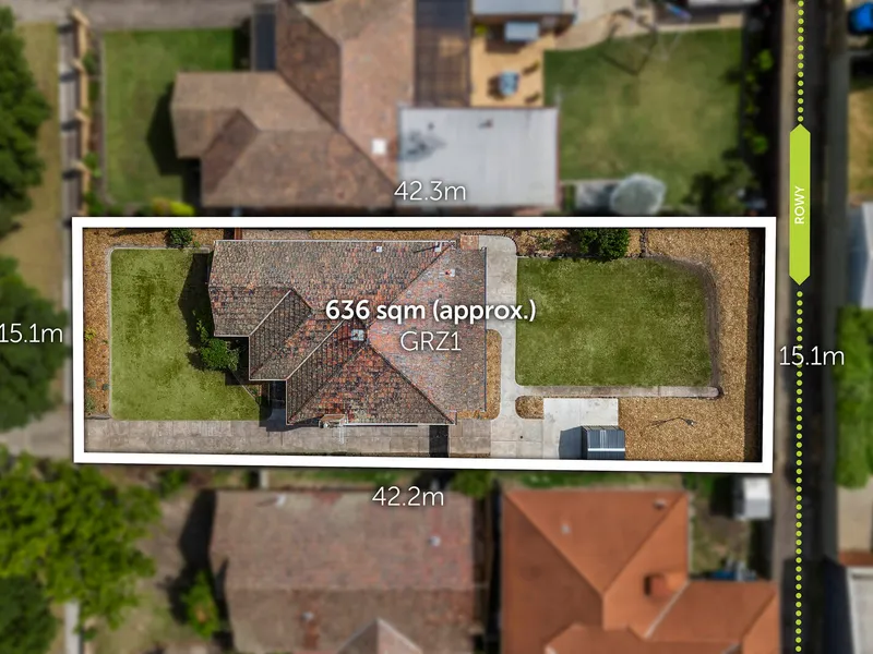 Period Charm in a Premier Location with Rear Access