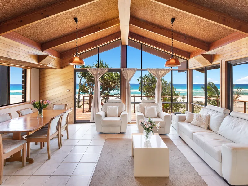 Original Beachfront House in Prime Elevated Position