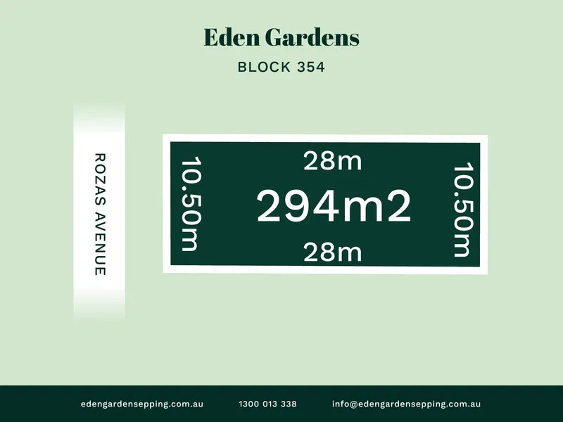 Last Block! Final Opportunity to Secure a Block in Eden Gardens Estate