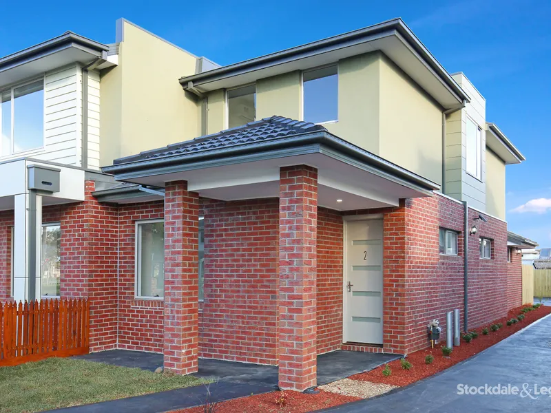 Brand New Three Bedroom Townhouse with Your Own Street Frontage