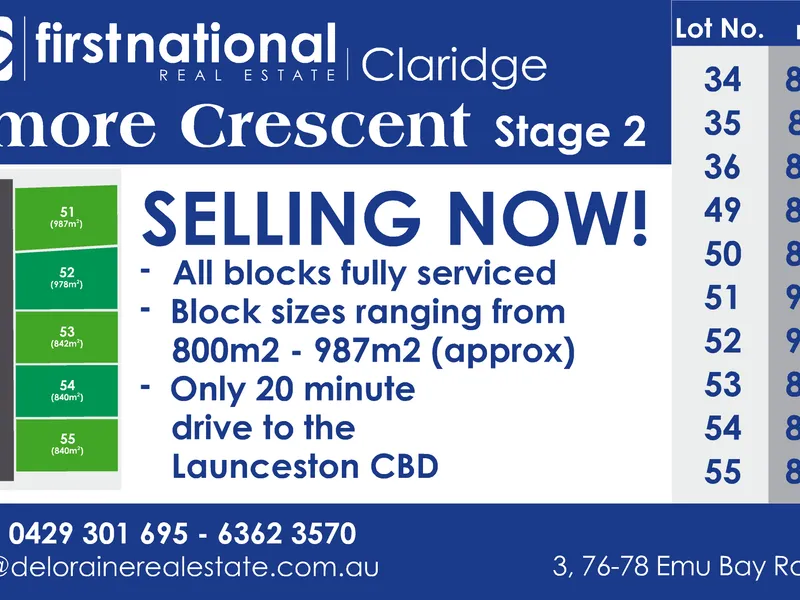 Stage 2 Wildmore Crescent