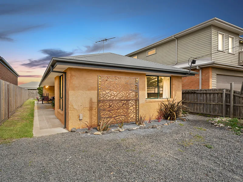 Low maintenance living by the surf!