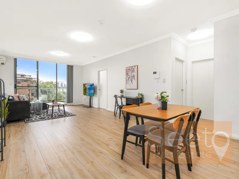 135 SQM: North-facing, Corner Position, Freshly Renovated and Close to Station with Resort Style Amenities