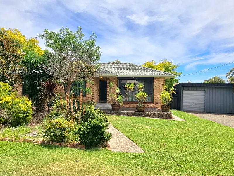 A 60's double brick beauty with a shed to impress!