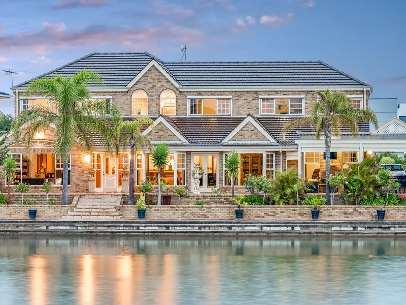 ARGUABLY ONE OF WEST LAKES FINEST & ABSOLUTE WATERFRONT!