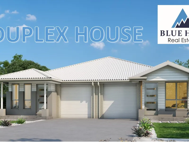 DUPLEX HOUSE WITH FULL TURNKEY PRICE