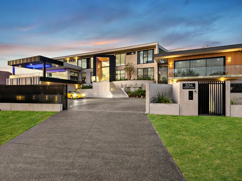 Lakeside Masterpiece on Millionaires Row, Oozing Luxury and Glamour