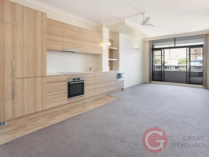 Spacious One bedroom Mezzanine with Security Carspace