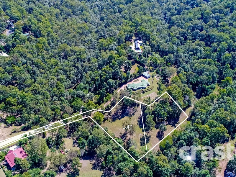 Rare Vacant Acreage Land with Large Building Envelopes