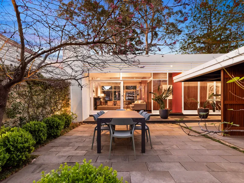 Flawlessly revived mid-century iconic home