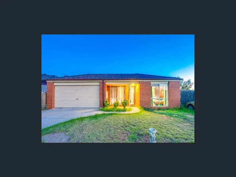 Three Bedrooms, 2 bathrooms. Nestled on a quiet street