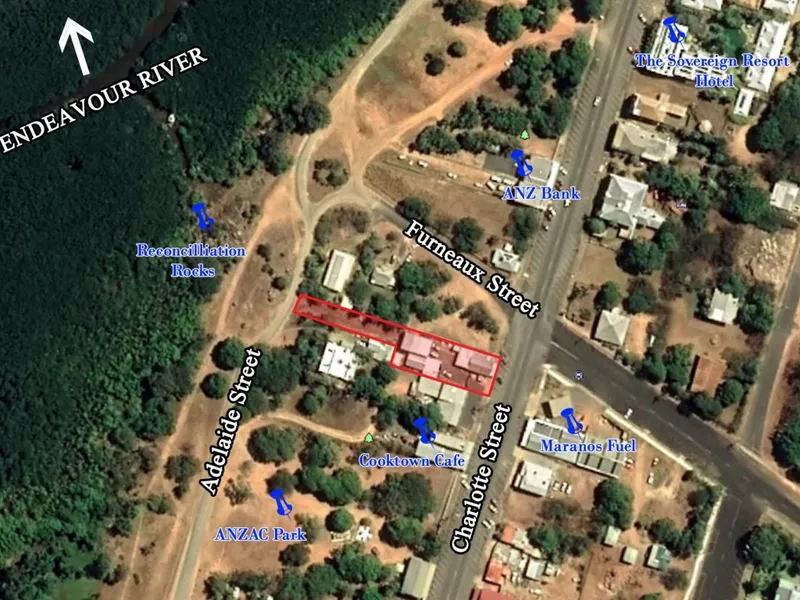 Retail Shops, Industrial Shed, 4 Bedroom Caretakers Residence & Vacant Block