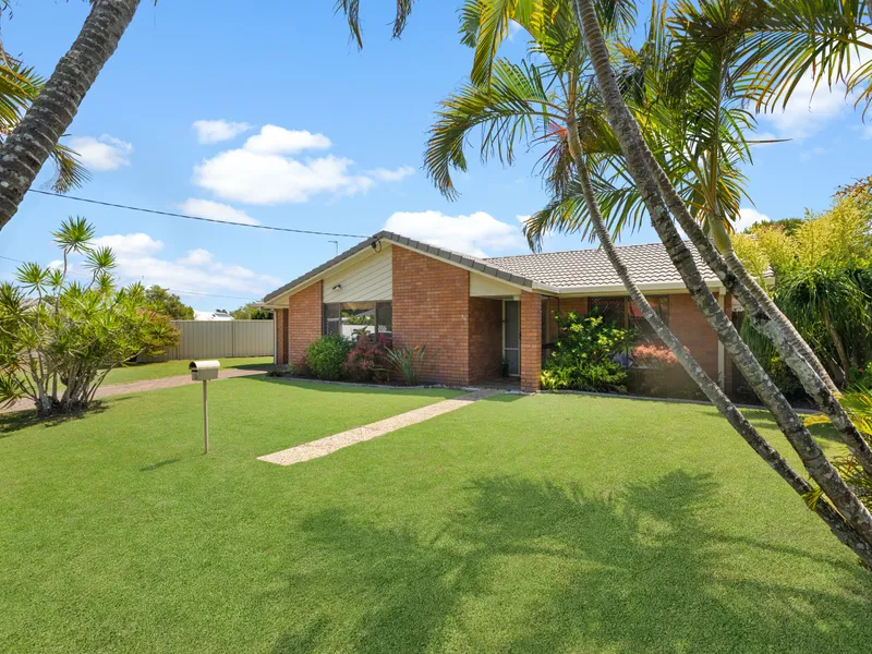 Family home on a large lot with a pool