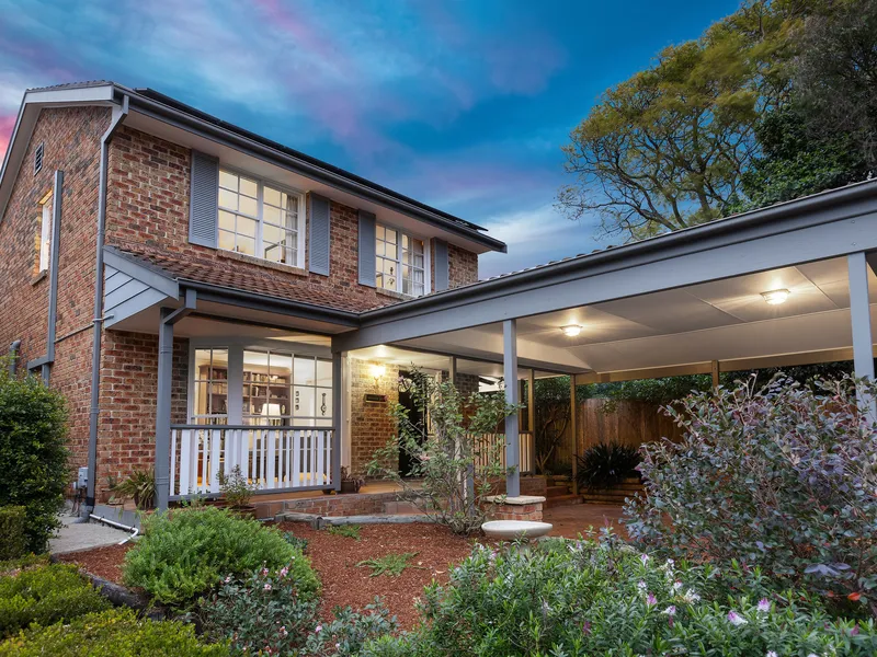 Charming family residence of warmth and privacy