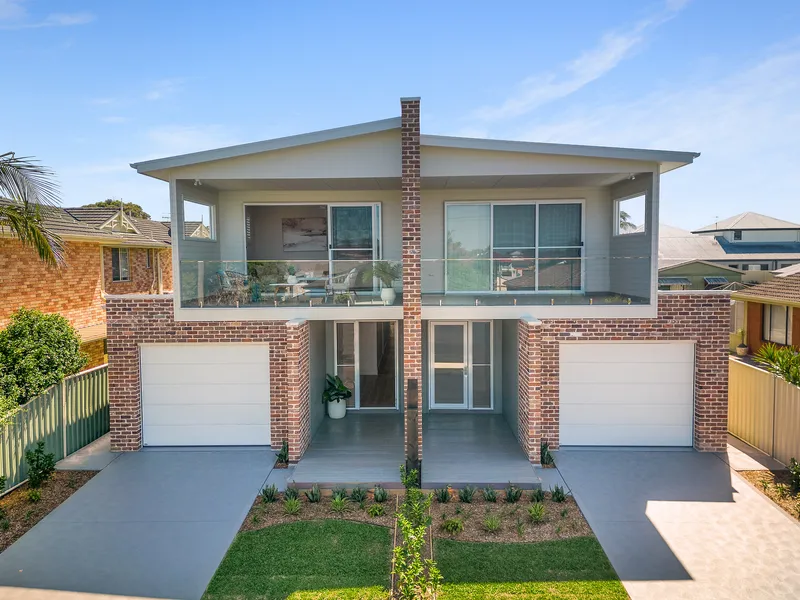 Brand new designer home for lavish coastal living