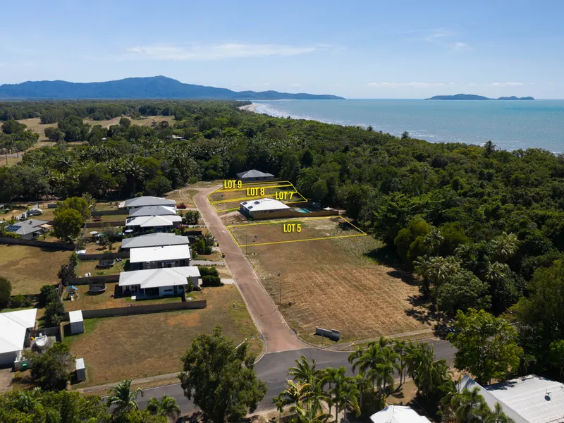 AFFORDABLE - ABSOLUTE BEACH FRONT LAND RELEASE