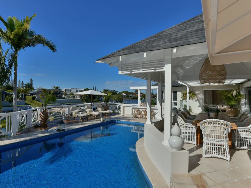 Exquisite Waterfront Bahamas Style Abode