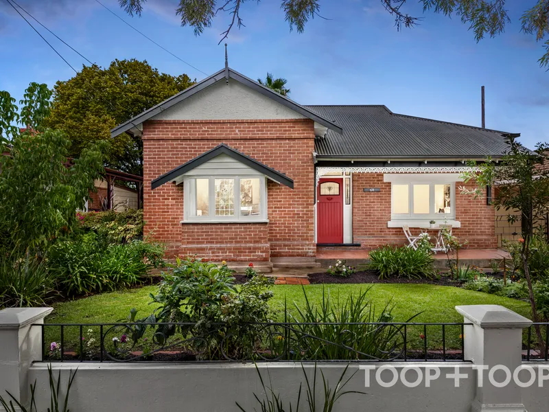 Radiant Red-brick beauty in Adelaide’s Most Tightly Held Suburb!
