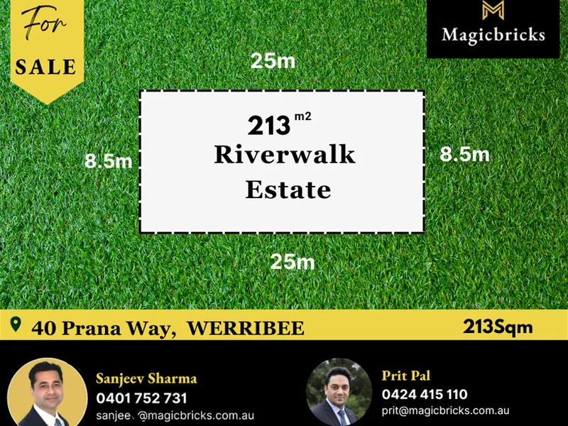 Live or Invest in the Perfect Location at Riverwalk Estate!