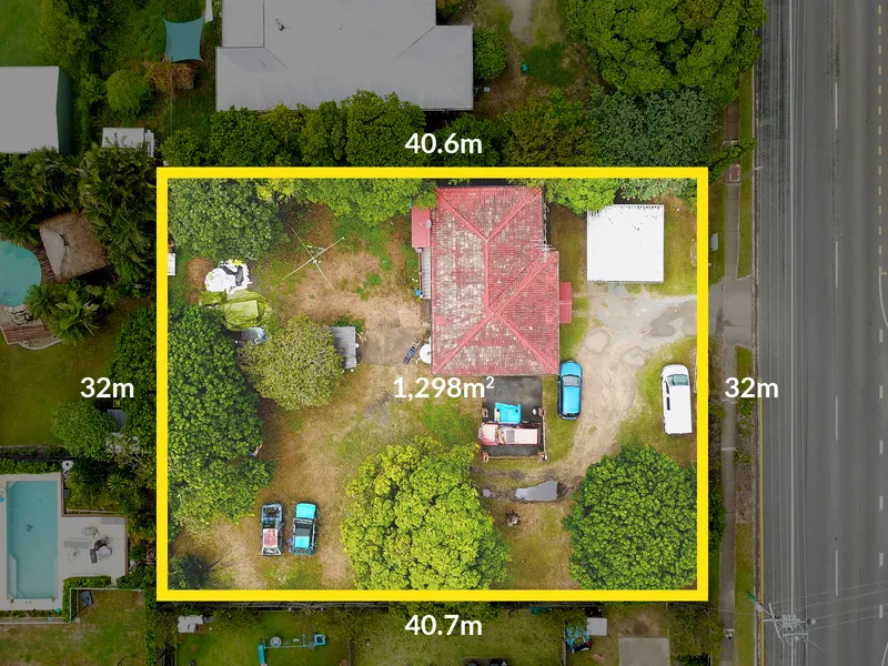 1298m2 block with Sub Dividable Potential