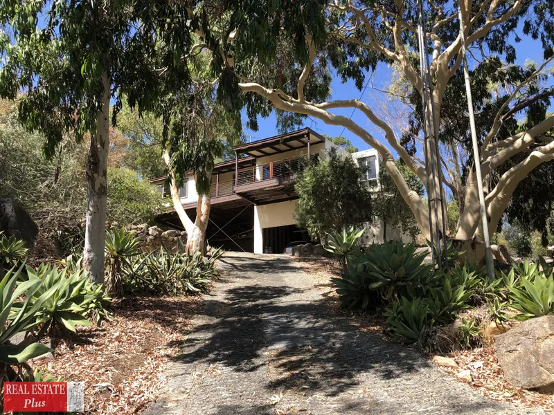 Driveway is not for the faint-hearted but the views are worth it.