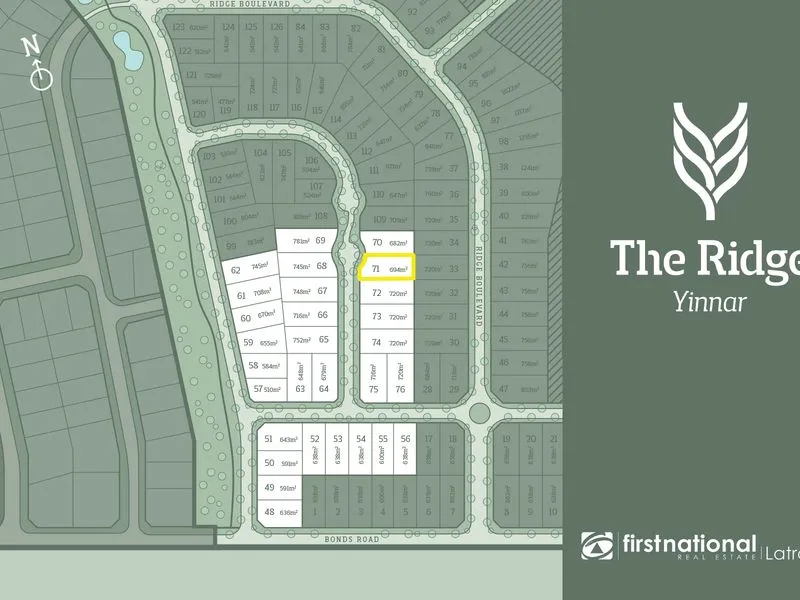 Lot 71 - The Ridge - Yinnar (Stage 3)