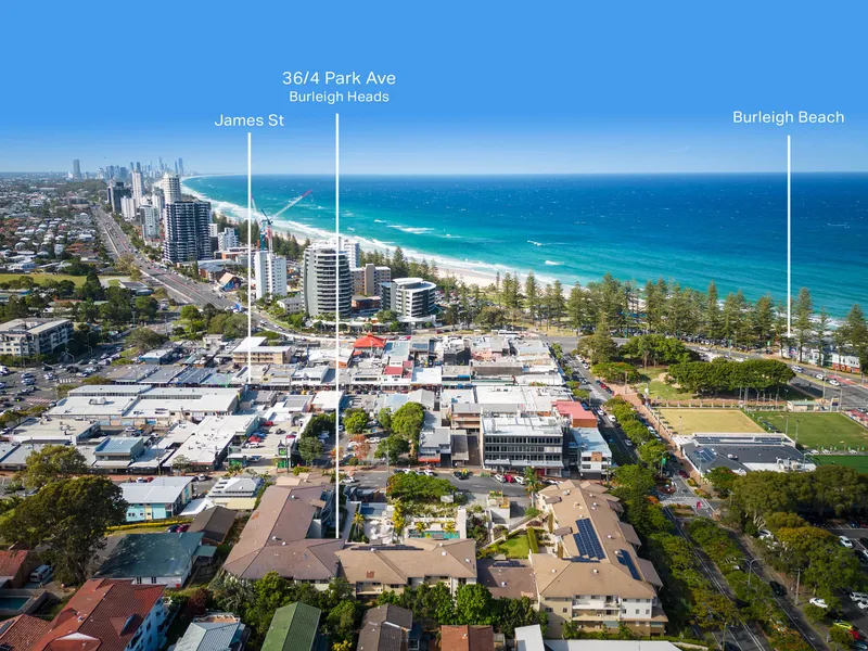 RESORT LIVING - FOOTSTEPS TO BURLEIGH BEACH