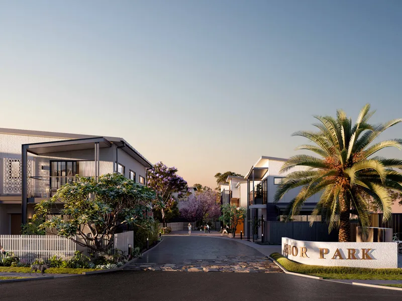 Distinguished townhome offering the rare opportunity of a individual street address