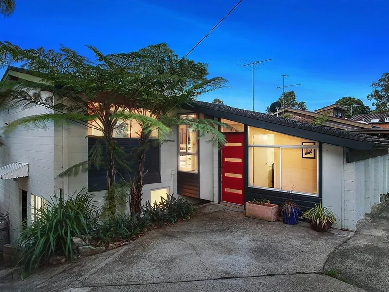Elevated home with views