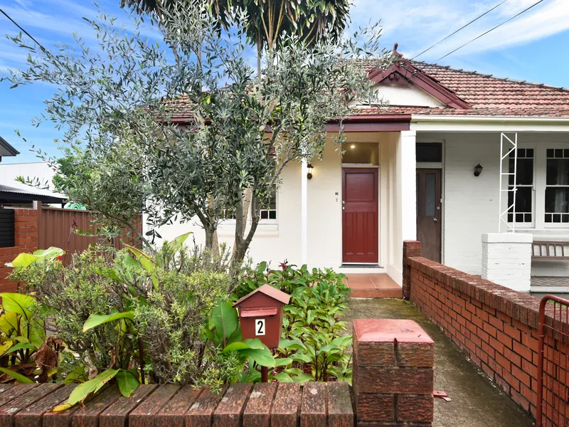 Character filled two bedroom home