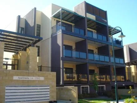 Ground floor apartment in a convenient location.