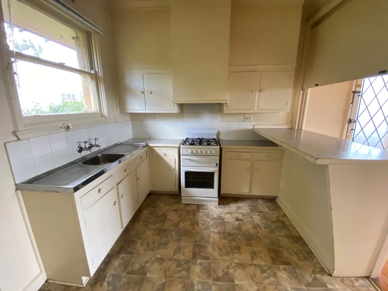Large 2 bedroom apartment with polished floorboards throughout