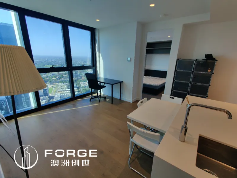 Level 67 Melbourne CBD View, Furnished, Available Now.