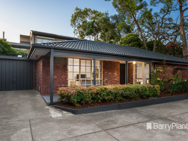 Parkside style and easy living.