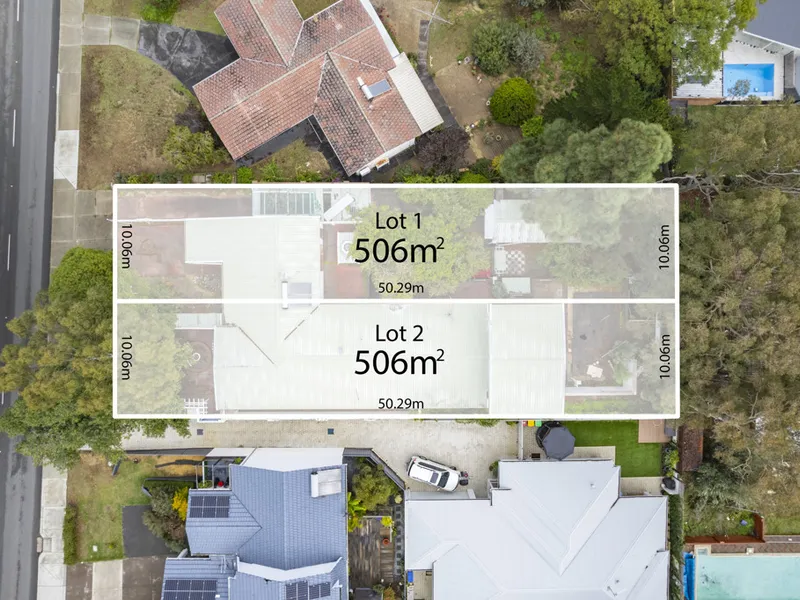 Subdivide or Build your Dream Home
