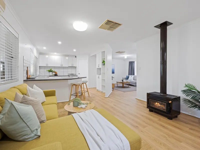 Stylish three-bedroom home with modern flair