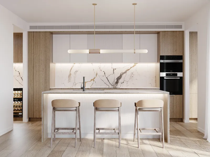Tranquil Residence w Large North-Facing Wrap-Around Balcony & Premium Kitchen