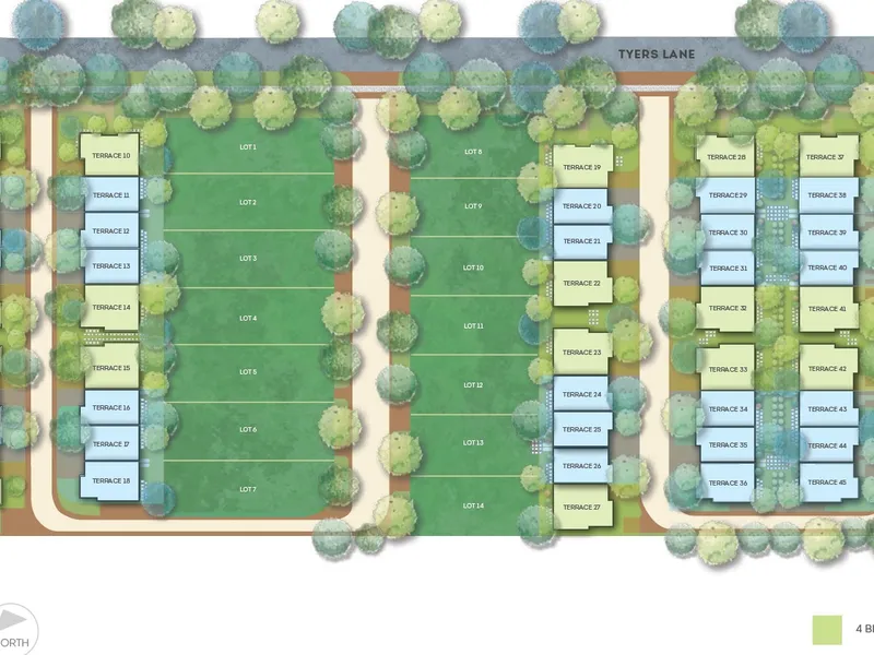 nice and quiet area modern townhouse