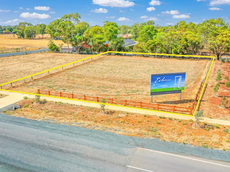 Titled Lifestyle Allotment in Echuca's Newest Estate - Echuca Fields