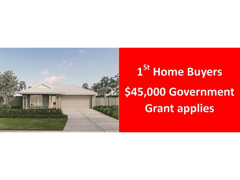 BRAND NEW 4 BED 2 CAR GARAGE $412,000 1ST HOMEBUYERS GET THE $45,000 GRANTS!! 