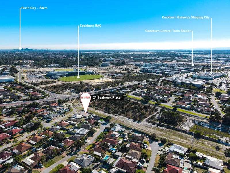 Walking distance to Gateways Shopping City, build your new home now!