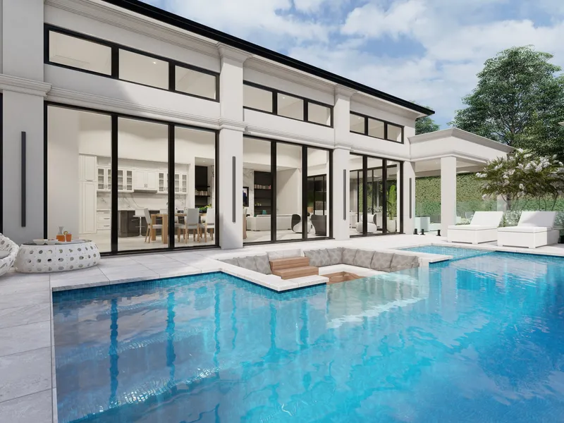 A Sleek Modern Mansion With Extravagance, Enormity and Sophisticated Style
