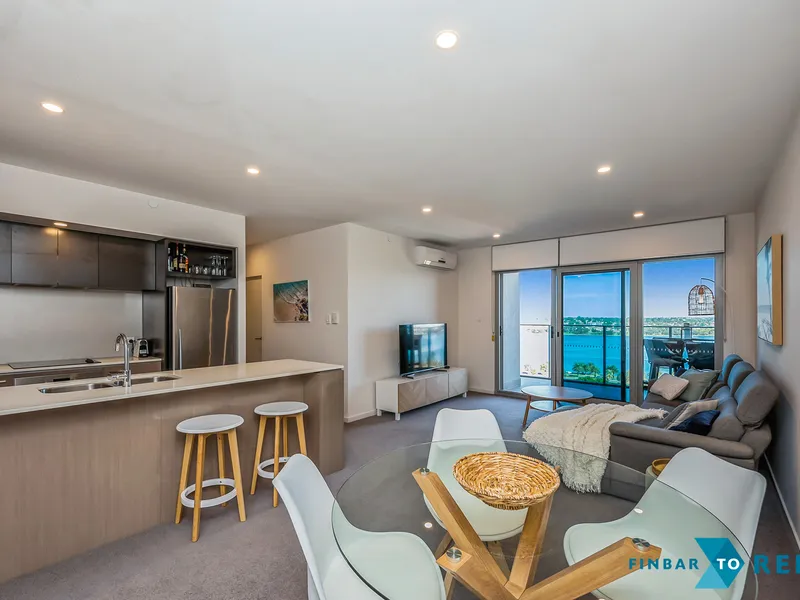 Watch the sunset from your balcony!