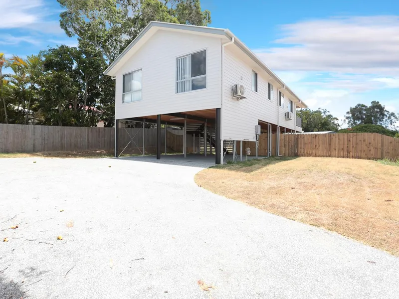 Large fully fenced yard